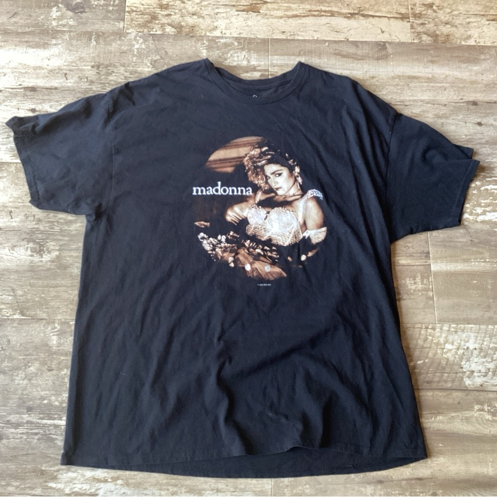 Madonna Celebration Tour Concert Black Tee Boy Toy Graphic Women’s XL